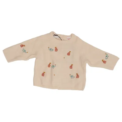 Strickpullover (Beige) von Zara Baumwolle
