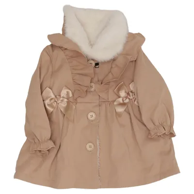 Coat (Beige) Polyester