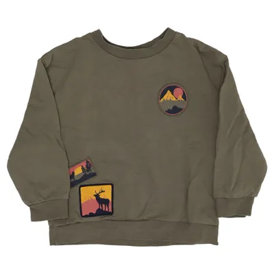 Sweatshirt (Grøn) fra Alana