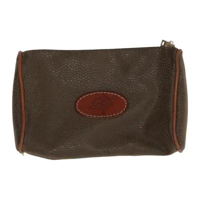 Toilet bag (Gray, Brown) from Mulberry