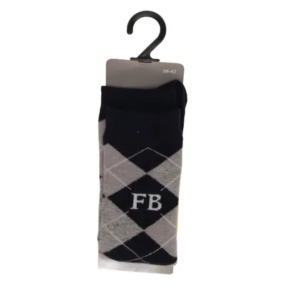Knee socks (Black, Gray) from Felix Bühler Acrylic, Elastane, Polyester, Viscose, Wool