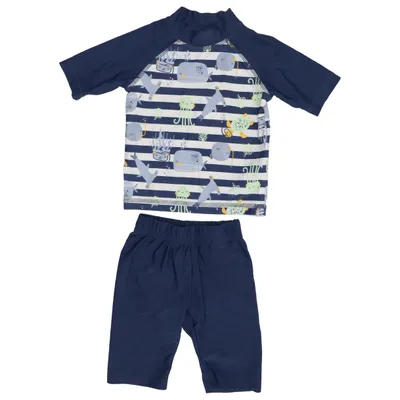 Vêtements UV (Bleu, Blanc, Multicolore) de Pocopiano Élasthane, Polyamide