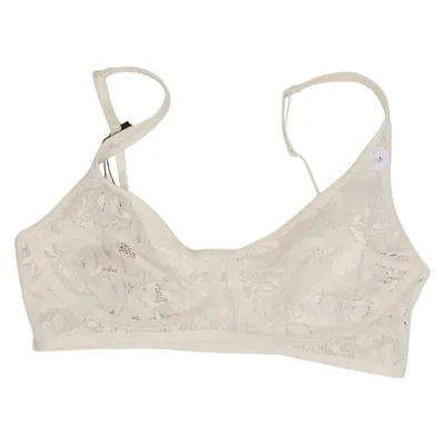 Bra (White) from Hunkemöller x NA-KD Elastane, Polyamide