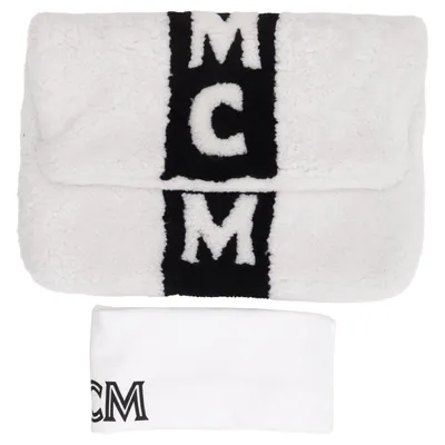 Pochette enveloppe (Blanc, Noir) de MCM