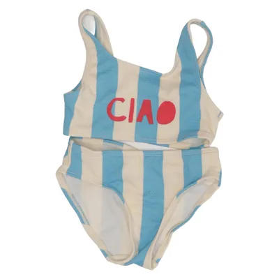 Bikini (Blue, White, Multicolored) from Jonas Nielsen Elastane, Recycled polyester