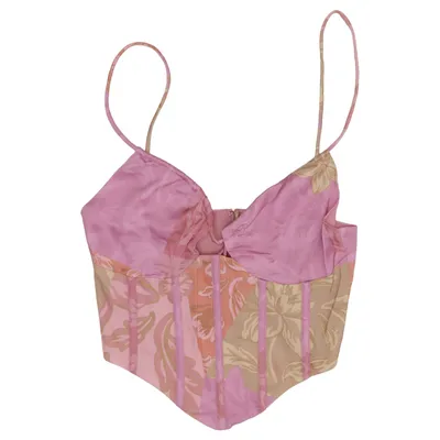 Bustier (Pink, Flerfarvet) fra Sabo Polyester