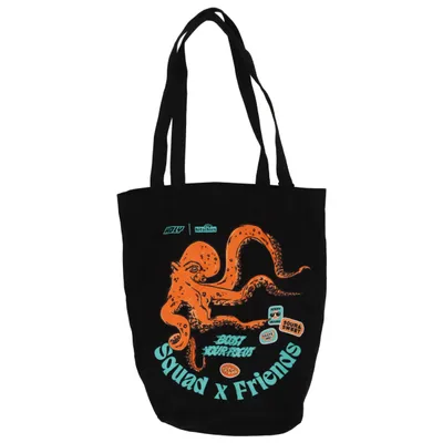 Canvas bag (Black, Orange, Blue) from Holy Cotton