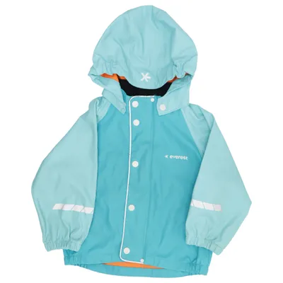 Rain jacket (Blue, Orange, Multicolored) from Everest Polyester, Polyurethane