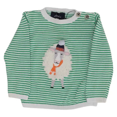 Sweater (Green, White) from Joules Cotton