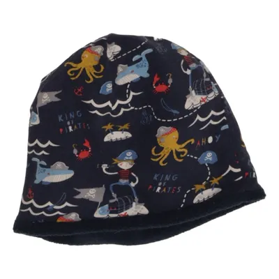 Beaniehue (Blå, Flerfarvet) fra Madlen Bomuld, Elastan, Polyester
