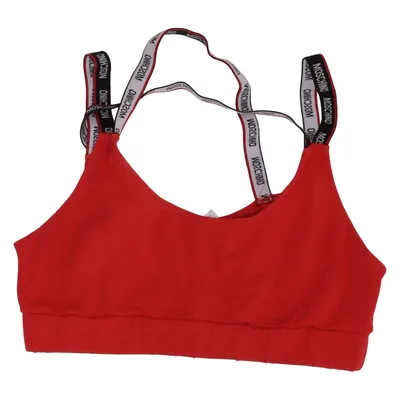 Sports-BH (Rød, Sort, Hvid) fra Moschino Underwear