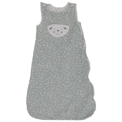 Swaddle sack (Green, White) from David Fussenegger Cotton