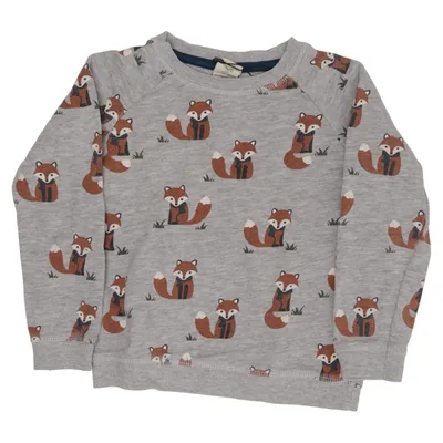 Sweatshirt (Grå, Brun, Flerfarvet) fra Alana Økologisk bomuld, Viscose
