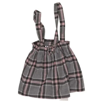 Hängselkjol (Grå, Rosa, Svart) från Il Gufo Bomull, Elastan, Polyester, Viskos