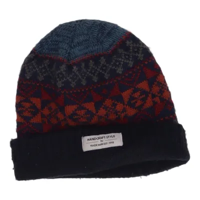 Beanie (Blue, Multicolored) from Bershka Accessories
