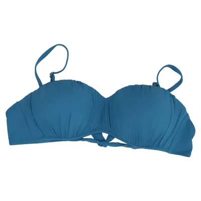 Bikini top (Blue) from Rae Elastane, Polyamide