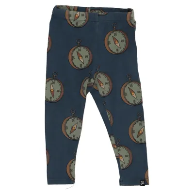 Legging (Bleu, Multicolore) de Carlijnq Coton, Élasthane