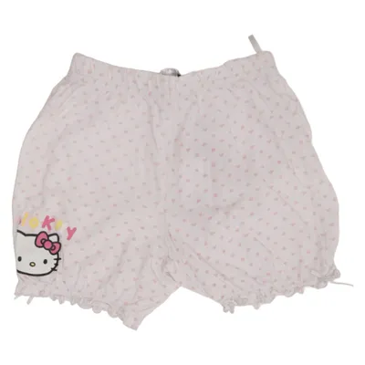Pyjamashorts (Wit, Roze) van Hello Kitty Katoen