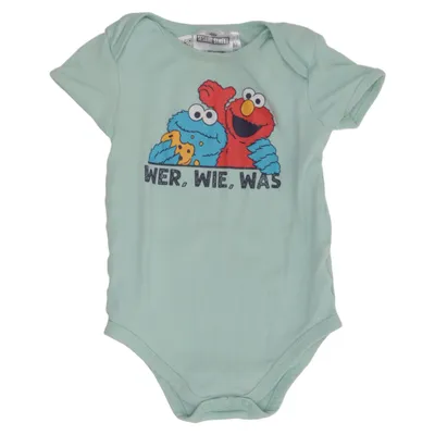 Body (Grøn, Flerfarvet) fra Sesame Street Bomuld
