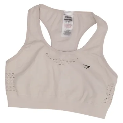 Sports bra (White) from Gymshark Elastane, Polyamide
