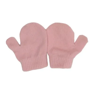 Wanten (Roze) van Toby Acryl, Elastaan, Polyester