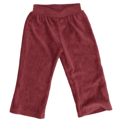 Corduroy pants (Pink) from Mini Mini Elastane, Polyester