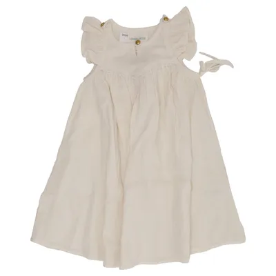 Jurk (Beige) van Louis Louise Katoen