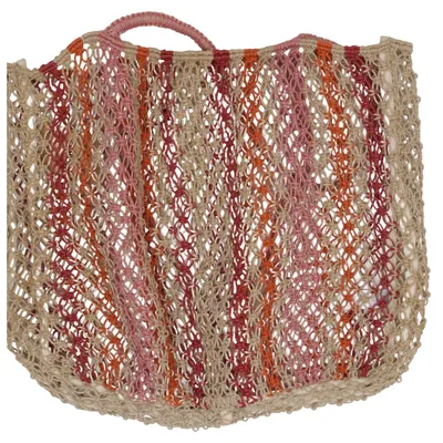 Strandtaske (Beige, Flerfarvet) fra Accessorize