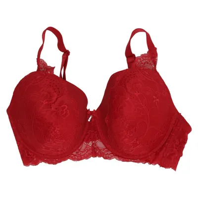 Bra (Red) from Gina Benotti Elastane, Polyamide, Polyester