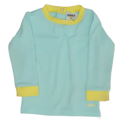 Långärmad t-shirt (Blå, Gul) från Kietla Elastan, Polyester