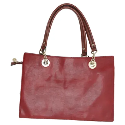 Handbag (Red, Brown) from London Fog