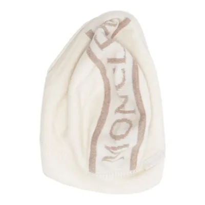 Balaklava (Hvid, Beige) fra Moncler Bomuld, Uld