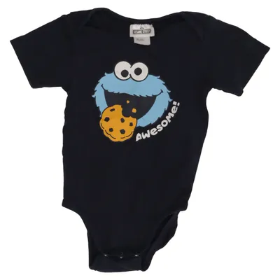 Body (Bleu) de Sesame Street Coton, Élasthane