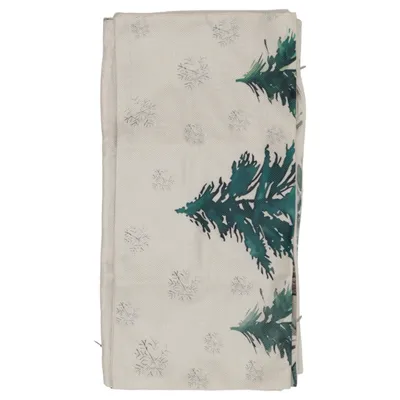 Housse de coussin (Blanc, Vert, Marron)