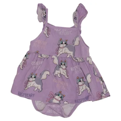 Body (Purple, Multicolored) from Raspberry Republic Cotton, Elastane