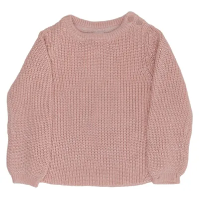 Pull-over (Rose) de Tex Baby Acrylique, Coton, Fibre métallique, Polyester