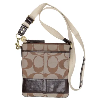 Axelremsväska (Brun, Beige) från Coach