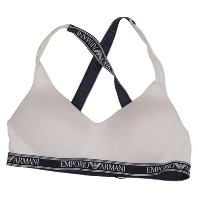 Sport-BH (Weiß, Blau) von Giorgio Armani