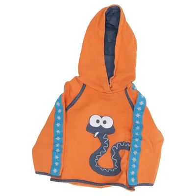 Huvtröja (Orange, Blå) från Drappa Dot Bomull