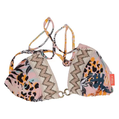 Bikini top (Roze, Meerkleurig) van River Island Resort Acryl, Elastaan, Metallvezel, Polyamide, Polyester