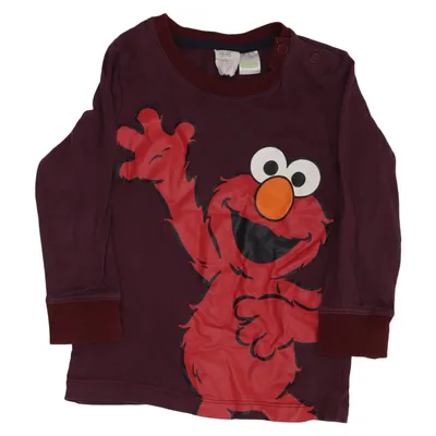 Lange mouwen shirt (Lila, Blauw) van Sesame Street x H&M Katoen