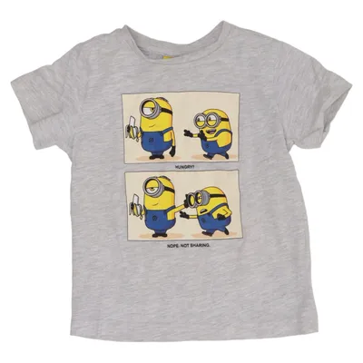 T-shirt (Minions) fra Illumination Bomuld, Polyester