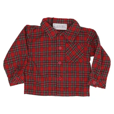 Chemise en flanelle (Rouge, Vert, Jaune) de Rachel Riley