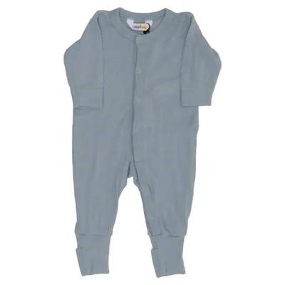 Rompers (Blue) from Joha Merino wool, Silk