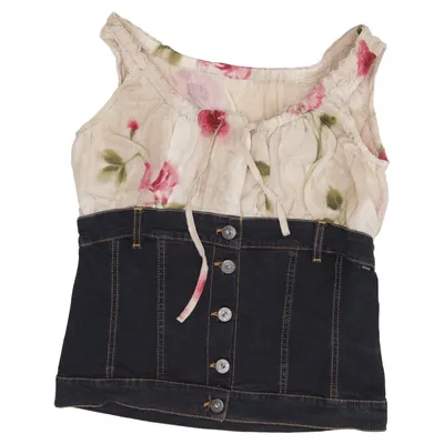 Bustier (Black, Beige, Pink) from Marc Cain Cotton, Linen