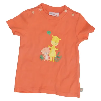 T-shirt (Orange) fra Bornino Bomuld