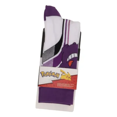 Strumpor (Vit, Lila, Svart) från Pokémon Bomull, Elastan, Polyamid