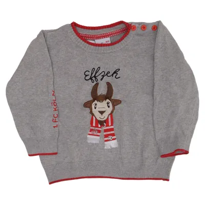 Christmas sweater (Gray, Red) from 1. FC Köln Cotton