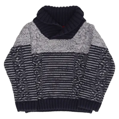 Strickpullover (Blau, Weiß, Grau) von Baby Club by C&A Baumwolle