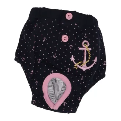 Female dog diaper (Blue, Multicolored) from Puppia
